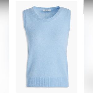 The Row Amalia mélange cashmere vest